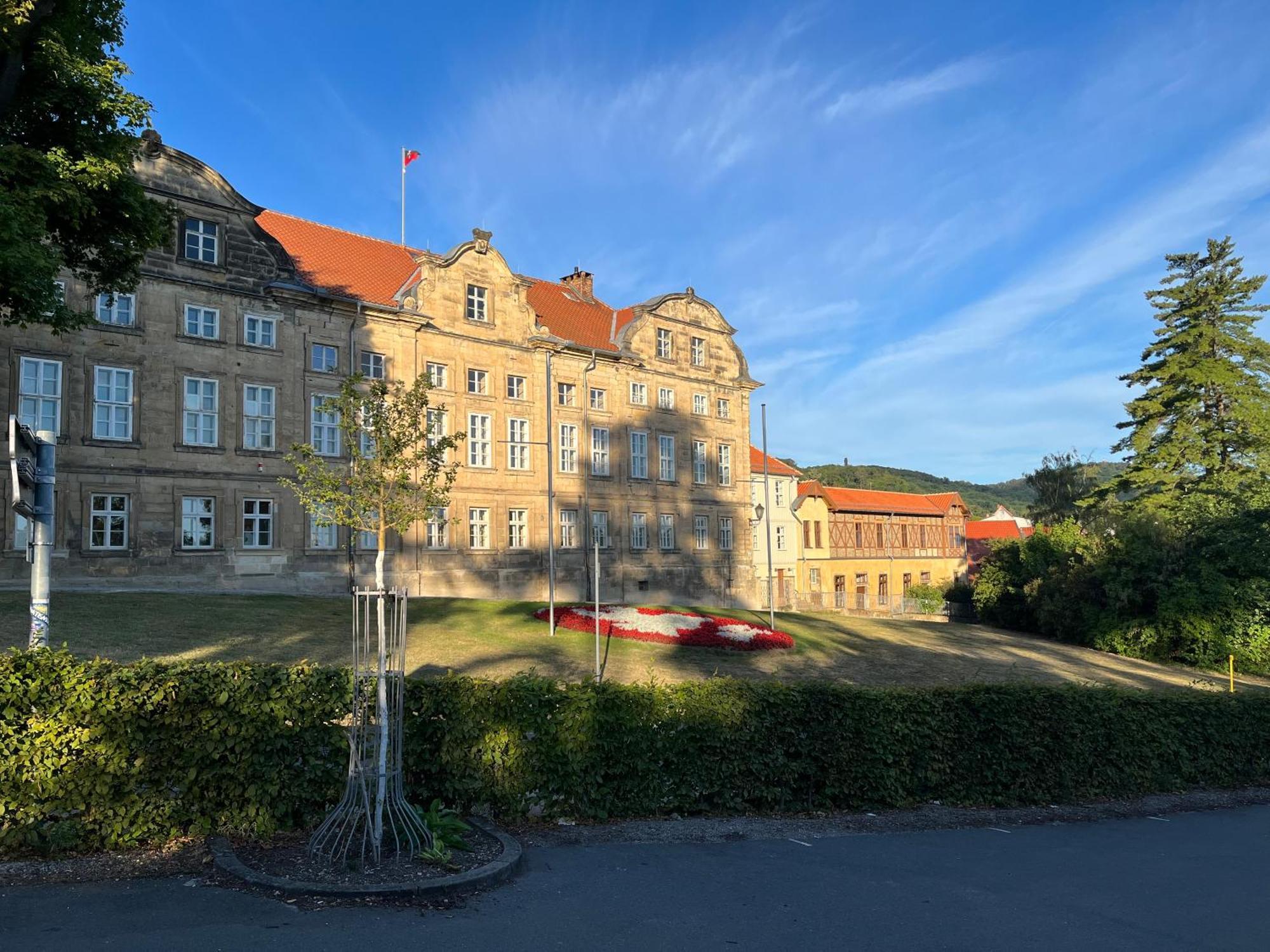 Villa Kleinstes Haus von Blankenburg Urlaub in einem einzigartigen Baudenkmal Exterior foto